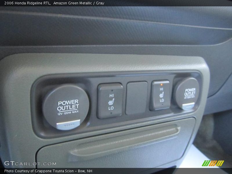 Amazon Green Metallic / Gray 2006 Honda Ridgeline RTL