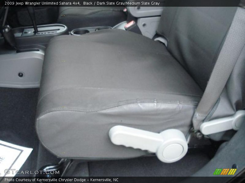 Black / Dark Slate Gray/Medium Slate Gray 2009 Jeep Wrangler Unlimited Sahara 4x4