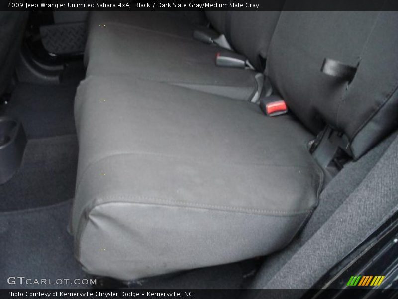 Black / Dark Slate Gray/Medium Slate Gray 2009 Jeep Wrangler Unlimited Sahara 4x4