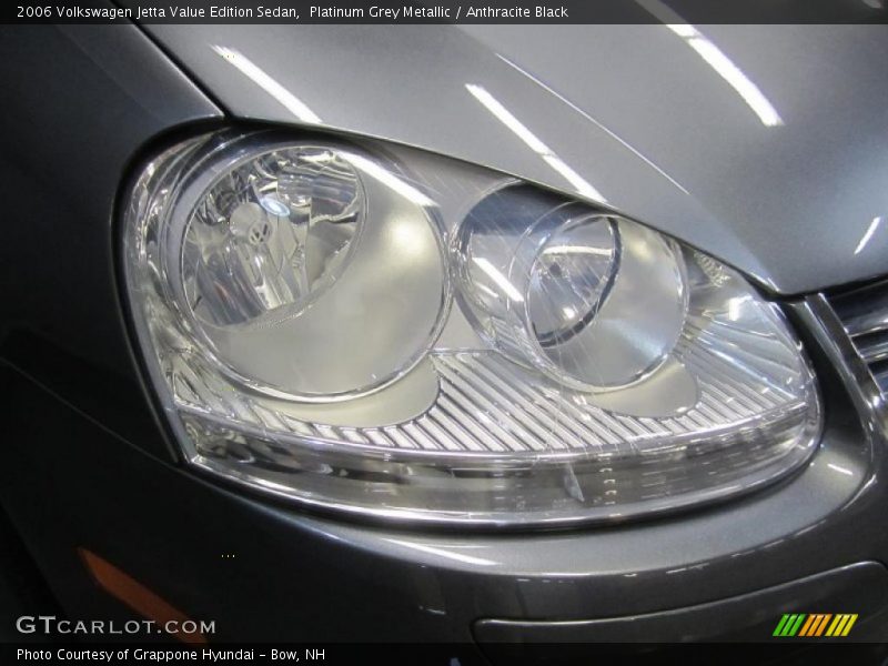 Platinum Grey Metallic / Anthracite Black 2006 Volkswagen Jetta Value Edition Sedan