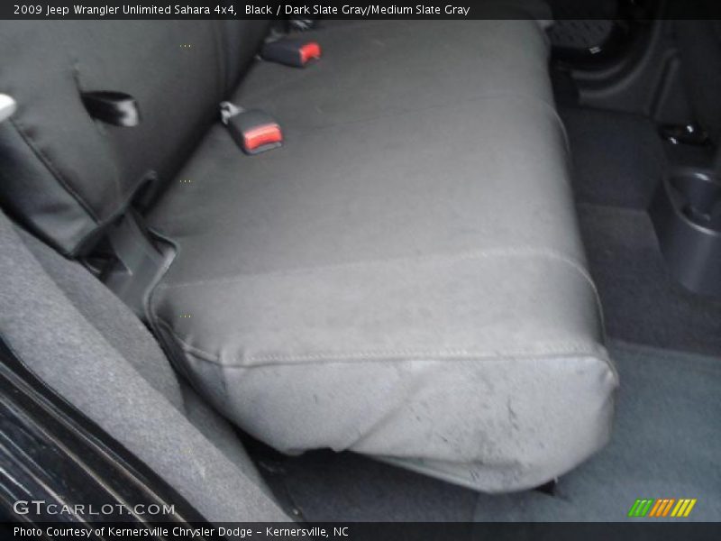Black / Dark Slate Gray/Medium Slate Gray 2009 Jeep Wrangler Unlimited Sahara 4x4