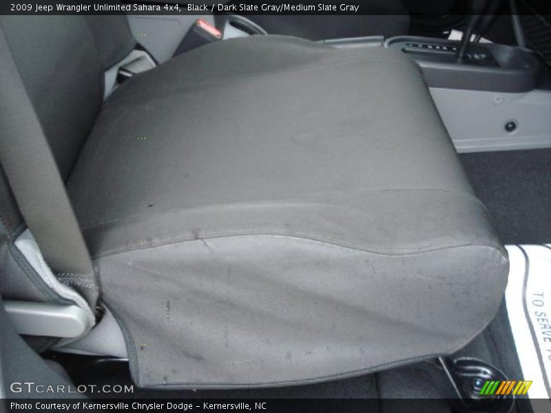 Black / Dark Slate Gray/Medium Slate Gray 2009 Jeep Wrangler Unlimited Sahara 4x4