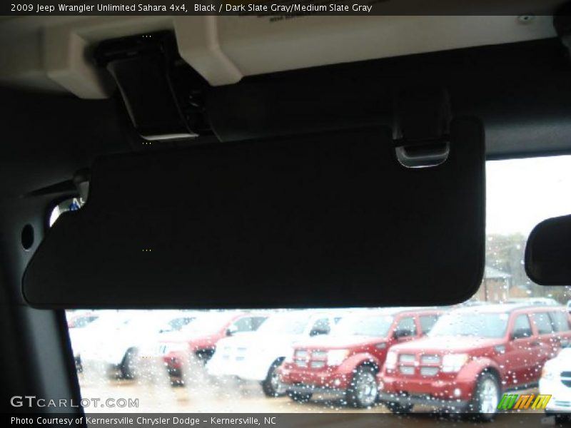 Black / Dark Slate Gray/Medium Slate Gray 2009 Jeep Wrangler Unlimited Sahara 4x4
