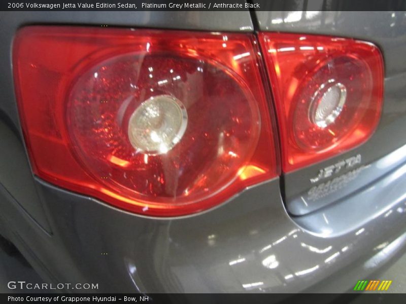 Platinum Grey Metallic / Anthracite Black 2006 Volkswagen Jetta Value Edition Sedan
