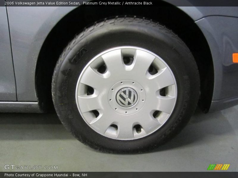 Platinum Grey Metallic / Anthracite Black 2006 Volkswagen Jetta Value Edition Sedan