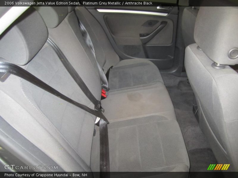 Platinum Grey Metallic / Anthracite Black 2006 Volkswagen Jetta Value Edition Sedan