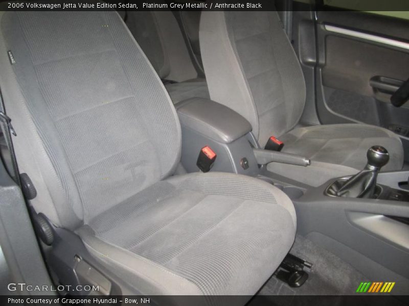 Platinum Grey Metallic / Anthracite Black 2006 Volkswagen Jetta Value Edition Sedan