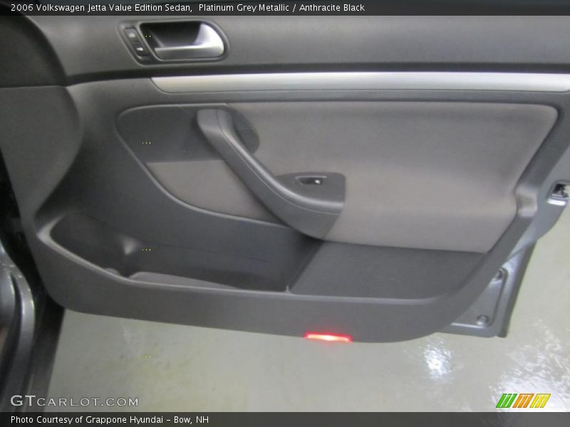 Platinum Grey Metallic / Anthracite Black 2006 Volkswagen Jetta Value Edition Sedan