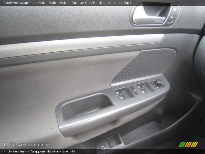 Platinum Grey Metallic / Anthracite Black 2006 Volkswagen Jetta Value Edition Sedan