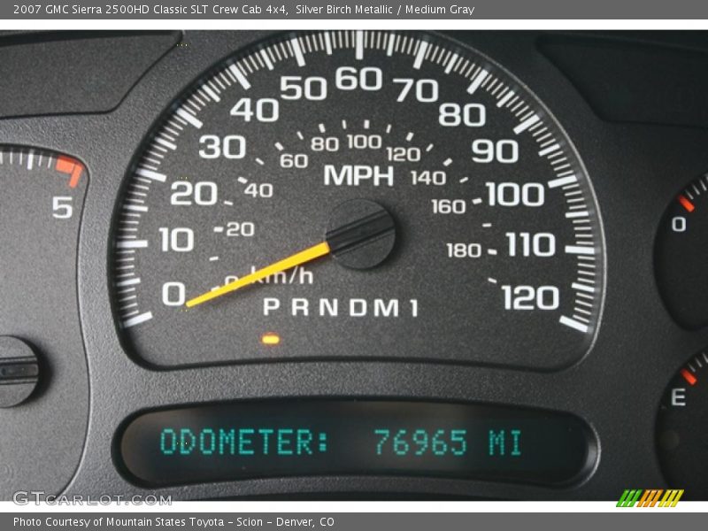 Silver Birch Metallic / Medium Gray 2007 GMC Sierra 2500HD Classic SLT Crew Cab 4x4