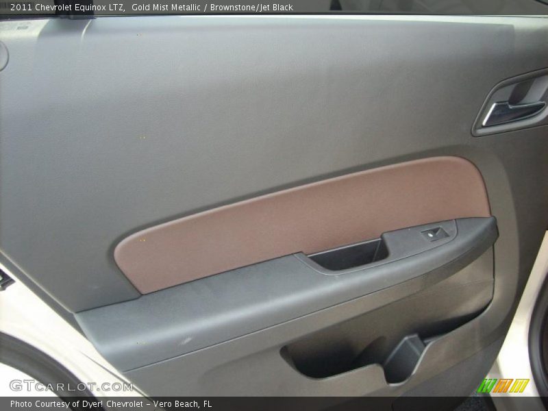 Gold Mist Metallic / Brownstone/Jet Black 2011 Chevrolet Equinox LTZ