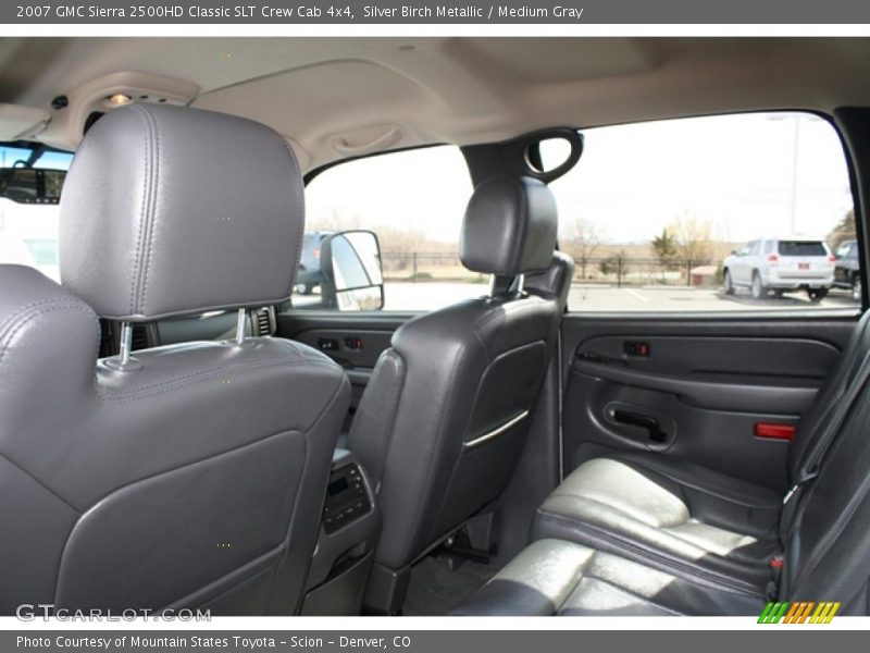 Silver Birch Metallic / Medium Gray 2007 GMC Sierra 2500HD Classic SLT Crew Cab 4x4