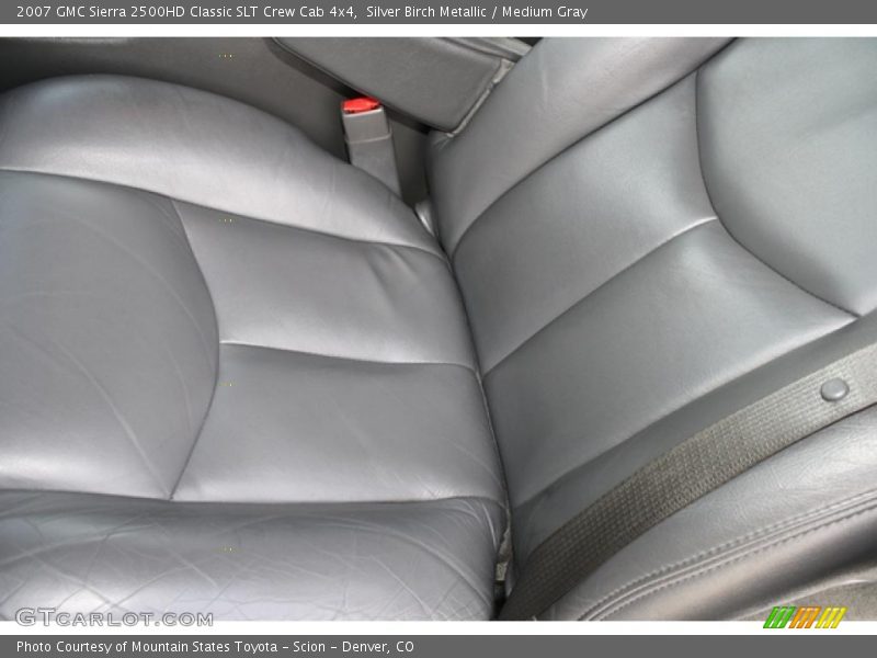 Silver Birch Metallic / Medium Gray 2007 GMC Sierra 2500HD Classic SLT Crew Cab 4x4