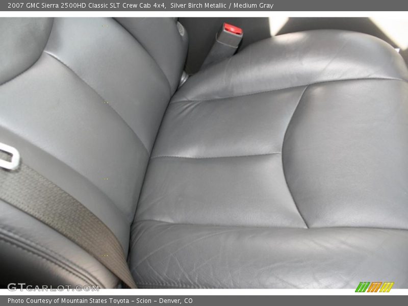 Silver Birch Metallic / Medium Gray 2007 GMC Sierra 2500HD Classic SLT Crew Cab 4x4