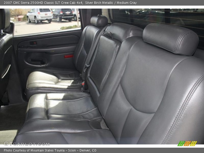 Silver Birch Metallic / Medium Gray 2007 GMC Sierra 2500HD Classic SLT Crew Cab 4x4