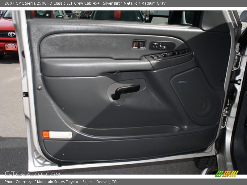 Silver Birch Metallic / Medium Gray 2007 GMC Sierra 2500HD Classic SLT Crew Cab 4x4