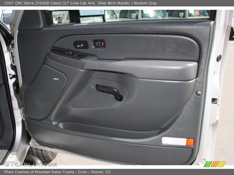Silver Birch Metallic / Medium Gray 2007 GMC Sierra 2500HD Classic SLT Crew Cab 4x4