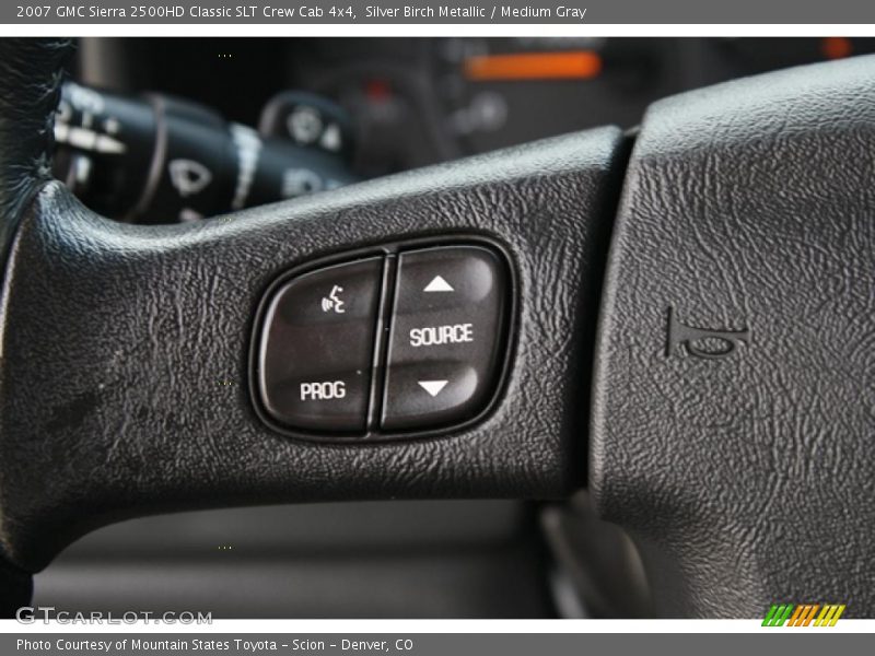 Silver Birch Metallic / Medium Gray 2007 GMC Sierra 2500HD Classic SLT Crew Cab 4x4