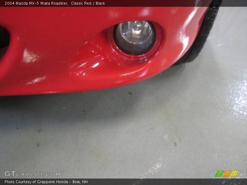 Classic Red / Black 2004 Mazda MX-5 Miata Roadster