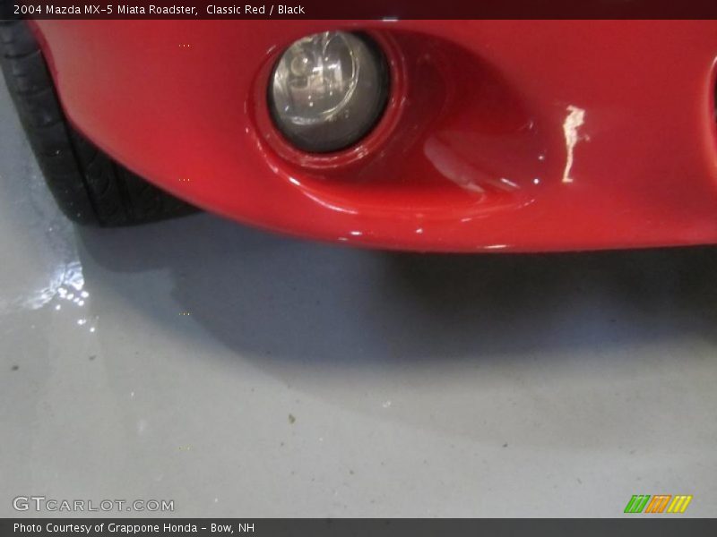 Classic Red / Black 2004 Mazda MX-5 Miata Roadster