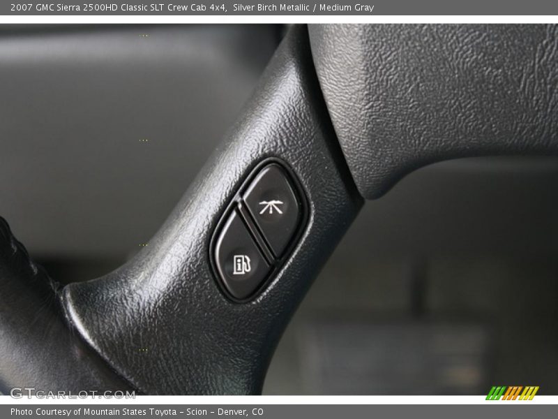 Silver Birch Metallic / Medium Gray 2007 GMC Sierra 2500HD Classic SLT Crew Cab 4x4