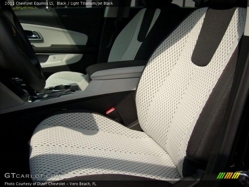  2011 Equinox LS Light Titanium/Jet Black Interior