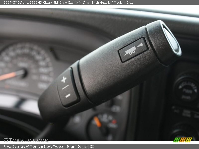 Silver Birch Metallic / Medium Gray 2007 GMC Sierra 2500HD Classic SLT Crew Cab 4x4