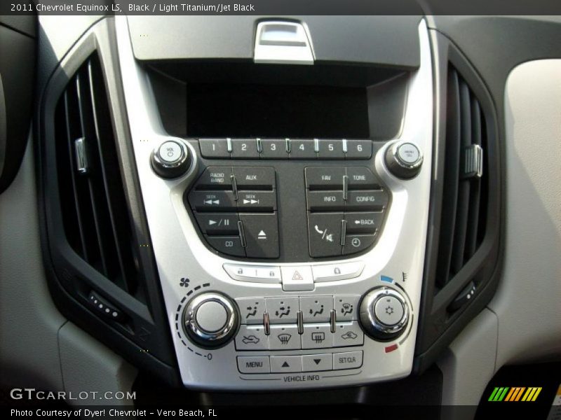 Controls of 2011 Equinox LS