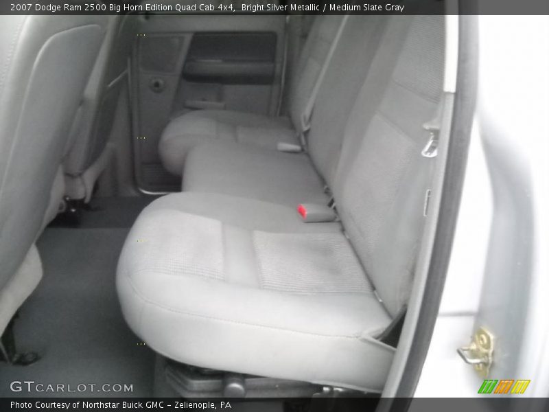 Bright Silver Metallic / Medium Slate Gray 2007 Dodge Ram 2500 Big Horn Edition Quad Cab 4x4