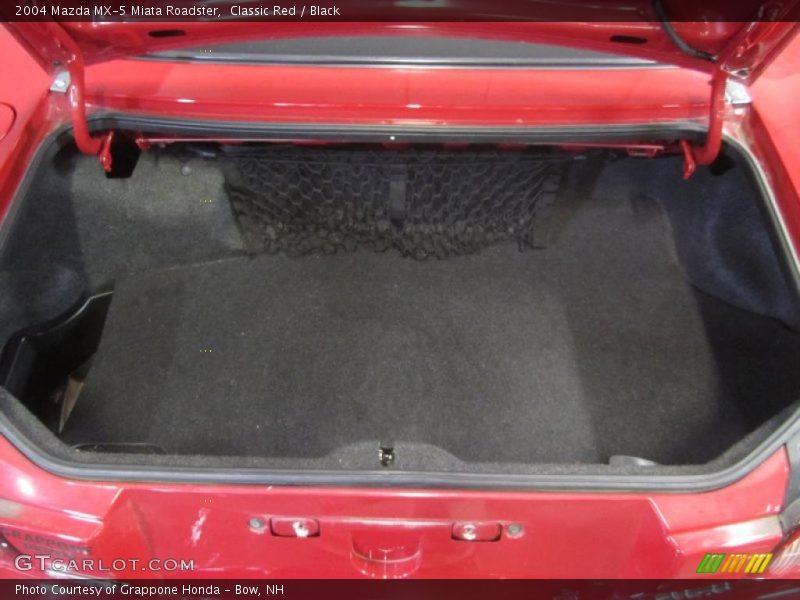 Classic Red / Black 2004 Mazda MX-5 Miata Roadster
