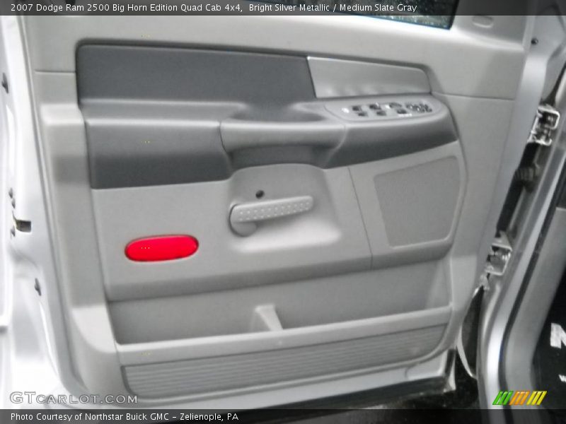 Bright Silver Metallic / Medium Slate Gray 2007 Dodge Ram 2500 Big Horn Edition Quad Cab 4x4