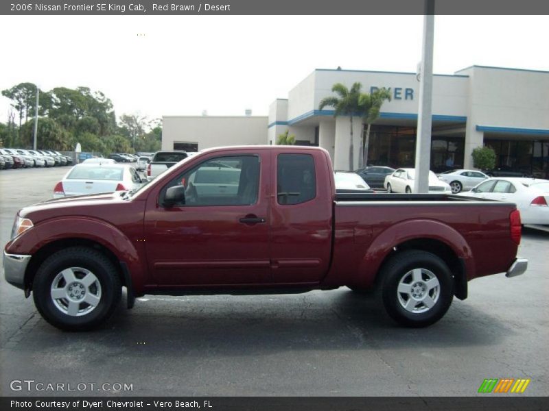 Red Brawn / Desert 2006 Nissan Frontier SE King Cab