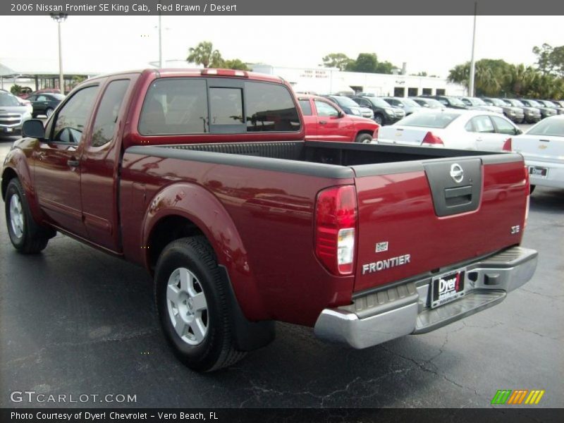 Red Brawn / Desert 2006 Nissan Frontier SE King Cab