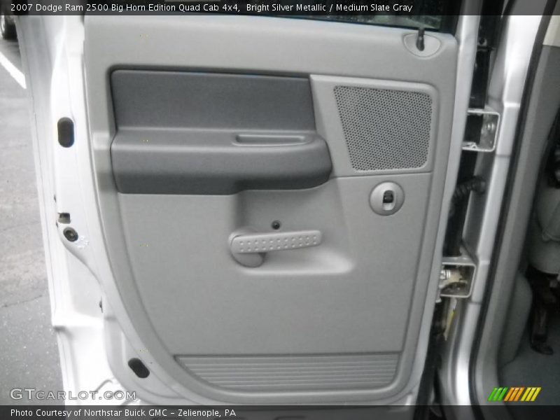 Bright Silver Metallic / Medium Slate Gray 2007 Dodge Ram 2500 Big Horn Edition Quad Cab 4x4