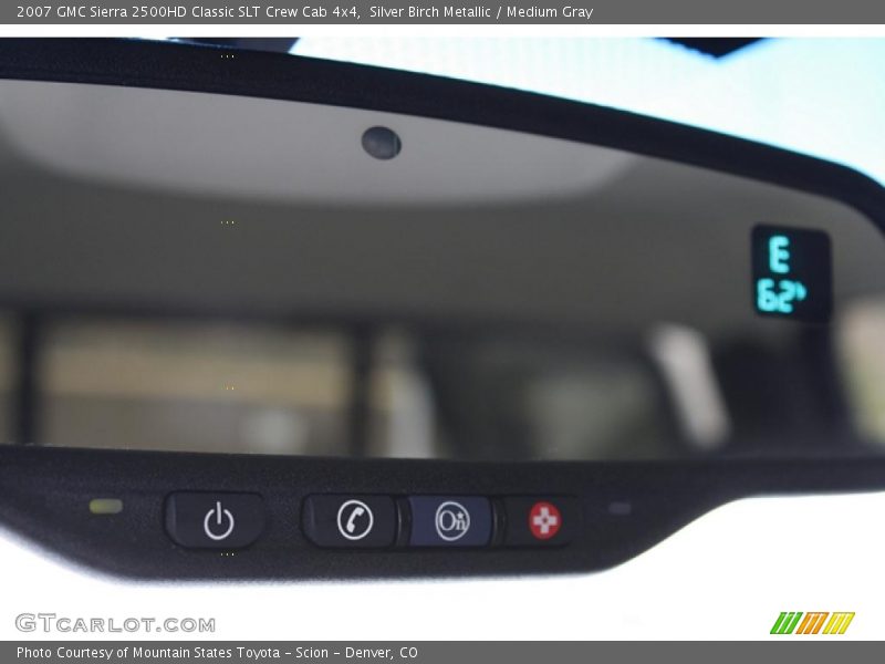 Silver Birch Metallic / Medium Gray 2007 GMC Sierra 2500HD Classic SLT Crew Cab 4x4