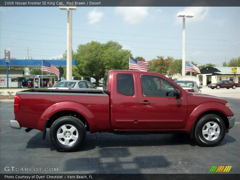  2006 Frontier SE King Cab Red Brawn