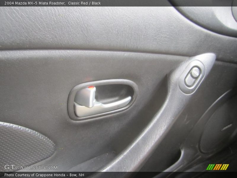 Classic Red / Black 2004 Mazda MX-5 Miata Roadster