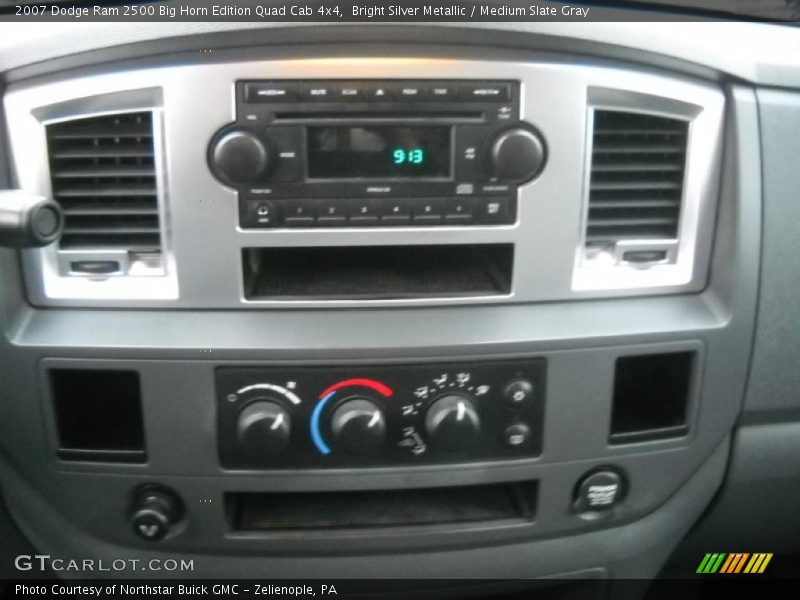 Bright Silver Metallic / Medium Slate Gray 2007 Dodge Ram 2500 Big Horn Edition Quad Cab 4x4