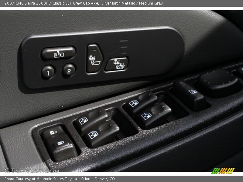 Silver Birch Metallic / Medium Gray 2007 GMC Sierra 2500HD Classic SLT Crew Cab 4x4