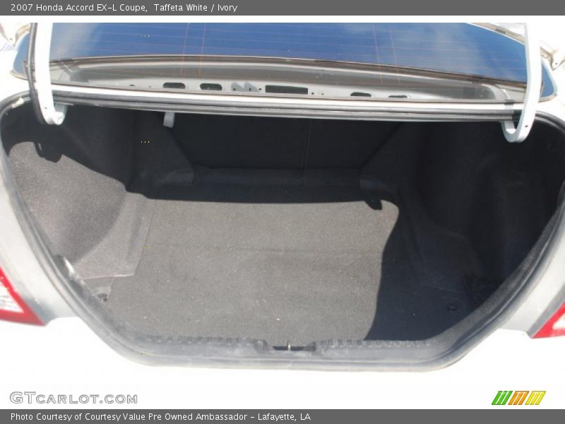 Taffeta White / Ivory 2007 Honda Accord EX-L Coupe