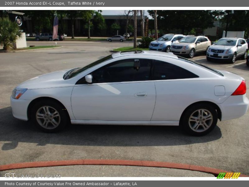 Taffeta White / Ivory 2007 Honda Accord EX-L Coupe