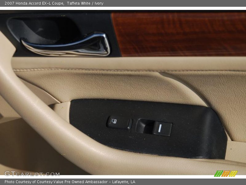 Taffeta White / Ivory 2007 Honda Accord EX-L Coupe