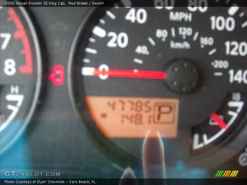 Red Brawn / Desert 2006 Nissan Frontier SE King Cab