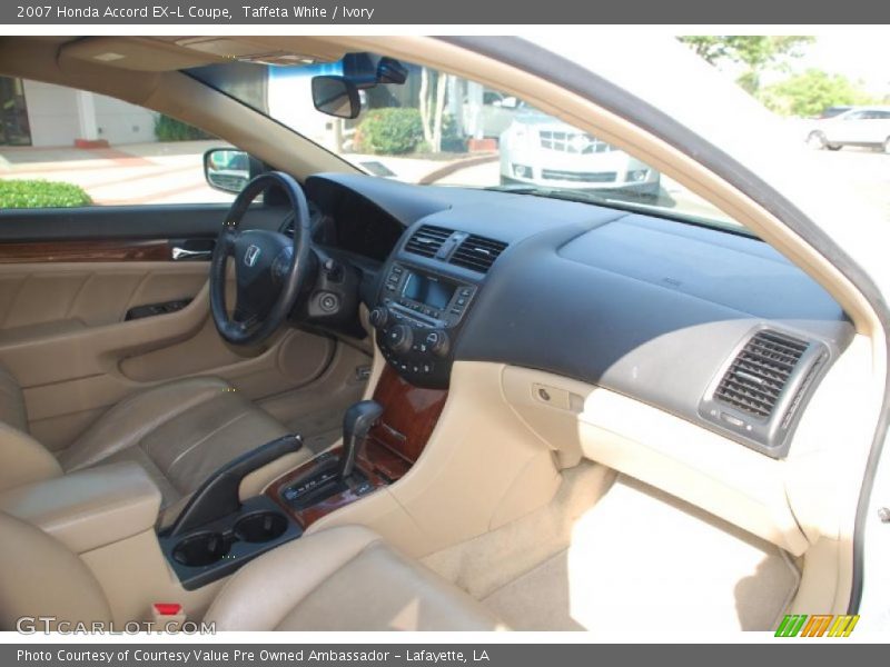 Taffeta White / Ivory 2007 Honda Accord EX-L Coupe