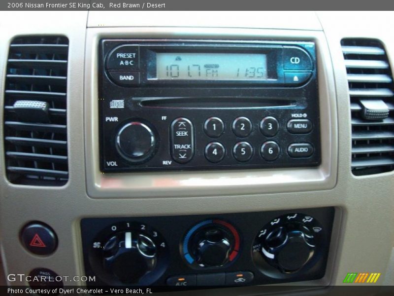 Red Brawn / Desert 2006 Nissan Frontier SE King Cab
