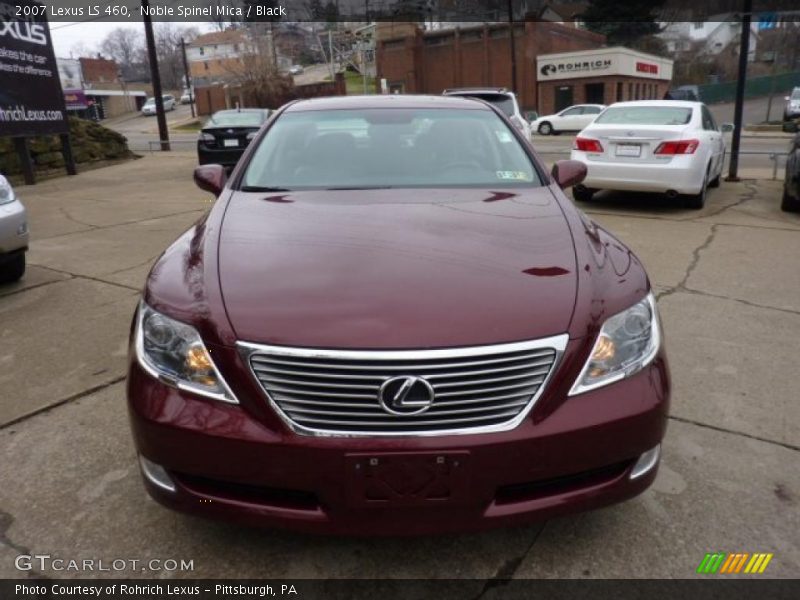 Noble Spinel Mica / Black 2007 Lexus LS 460