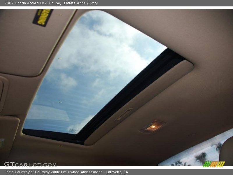 Taffeta White / Ivory 2007 Honda Accord EX-L Coupe
