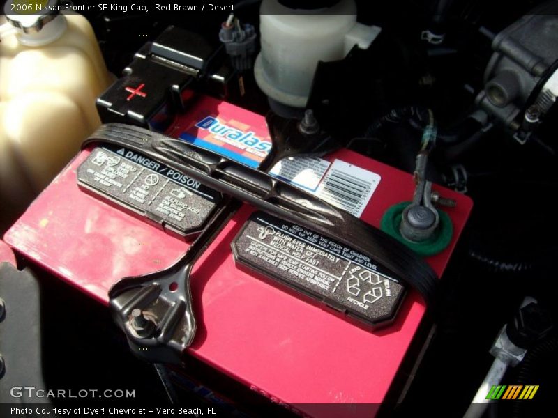 Red Brawn / Desert 2006 Nissan Frontier SE King Cab