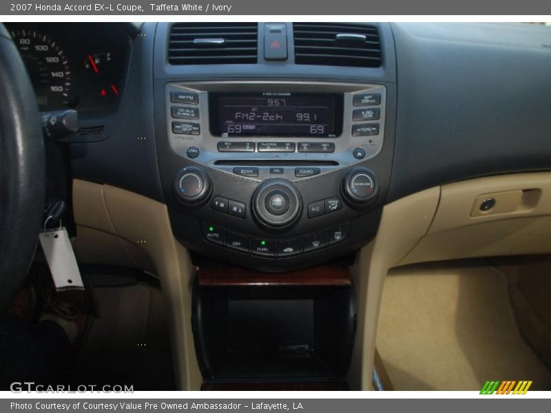 Taffeta White / Ivory 2007 Honda Accord EX-L Coupe