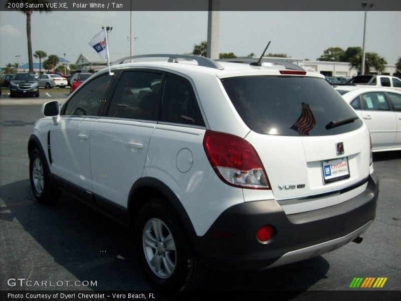 Polar White / Tan 2008 Saturn VUE XE